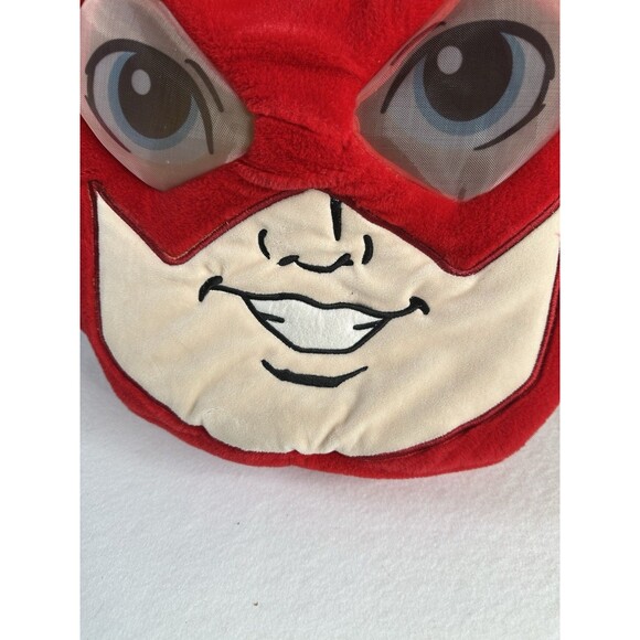 Maskimals Flash Mask  Men Kids Big Heads DanDee Halloween Costume Flash Gordon - Picture 2 of 7